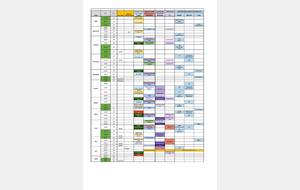 Calendrier Saison 2022-23