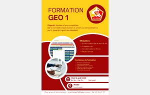 Formation GEO1